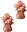 Rose gold, 160 g, 2 pcs