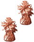 FOLAT Závaží - těžítko na balonky, růžovo zlaté / rose gold, 160 g, 2 ks - Těžítko