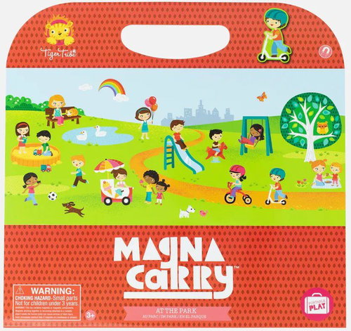 Magnetická hra Tiger Tribe Magna Carry - At the Park - Kniha - Main image