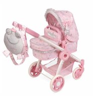 DeCuevas 80534 Folding stroller for 3 in 1 dolls with Magic Maria 2020 backpack - Doll Stroller