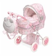 DeCuevas 85034 Collapsible Doll Pram with Backpack and Magic Maria 2020 Accessories - Doll Stroller