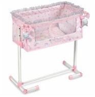 DeCuevas 51234 Newborn cot for dolls with the function of sleeping together Magic Maria 2020 - Doll Furniture