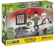 Cobi 3 figures with accessories Soviet winter army - Building Set