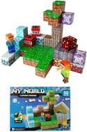 Toybit Magnetická stavebnice Minecraft Diamond world 50 ks - Stavebnice