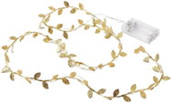 Toybit Svatební dekorace Světelný řetěz Gold leaves 200 cm - Party Accessories