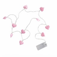 Toybit Svatební dekorace Světelný řetěz Rose heart 150 cm - Party Accessories