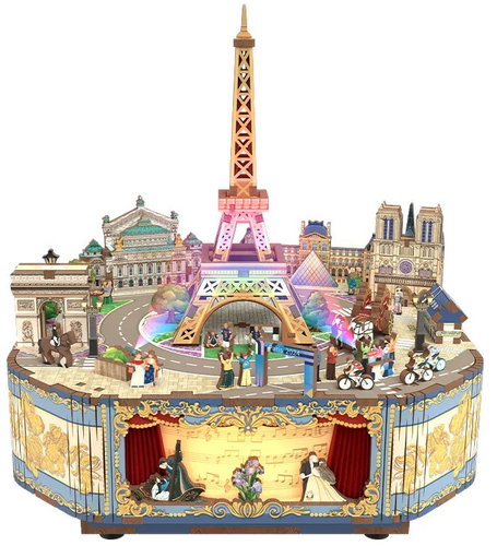 Tonecheer TQ036 Romantic Paris - 3D Puzzle - Main image