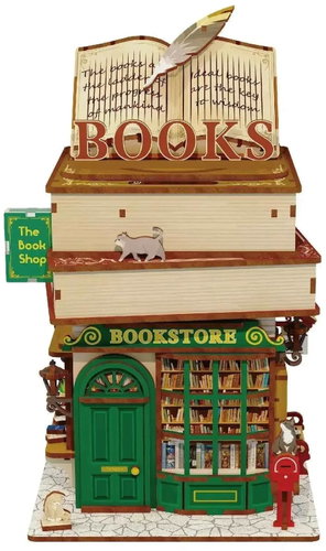 Tonecheer TQ187 Time Bookstore - 3D Puzzle - Main image