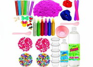 TopKing Basic Slime Kit, complete slime lab with kinetic sand and figures - Creative Kit