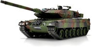 Torro Leopard 2A6 1:16 Maskovaný NATO Infrared zvuk motoru, kouř z výfuku a kanónu - Kovová Edice - RC tank