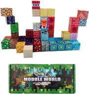Toybit Magnetic building set Minecraft Special blocks 51 pcs - Building Set