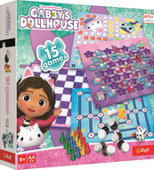 Trefl Sada 15 stolních her - Gábinin kouzelný domek - Desková hra