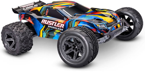 Traxxas Rustler 1:10 VX3 RTR žluté - Remote Control Car - Main image