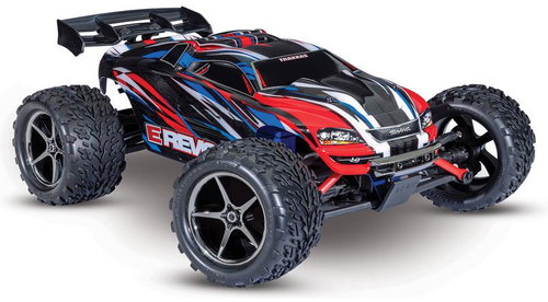 Traxxas E-Revo 1:16 RTR red and blue - Remote Control Car - Main image