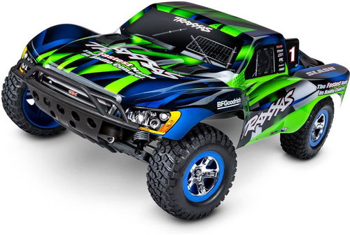 Traxxas Slash 1:10 RTR green - Remote Control Car - Main image