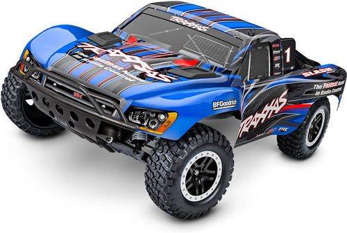 Traxxas Slash 1:10 BL-2s RTR blue - Remote Control Car - Main image