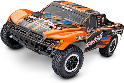 Traxxas Slash 1:10 BL-2s RTR orange - Remote Control Car - Main image