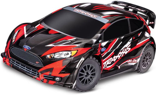 Traxxas Ford Fiesta 1:10 BL-2s 4WD RTR red - Remote Control Car - Main image