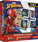 TREFL Spiderman, 2v1: Člověče, nezlob se a Hadi a žebříky - Desková hra
