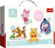 TREFL Baby puzzle Disney: Medvídek Pú 4v1 (2,3,4,5 dílků) - Puzzle