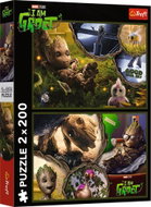 Trefl Puzzle Marvel: Já jsem Groot 2 × 200 dílků - Jigsaw Puzzle