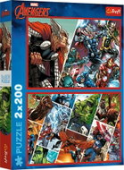 Trefl Puzzle Avengers: Obránci světa 2 × 200 dílků - Jigsaw Puzzle