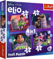 Trefl Puzzle 4v1 Elio: Eliovy mimozemské mise 35,48,54,70 dílků - Jigsaw Puzzle