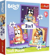 Trefl Puzzle 3v1 Seznam se s Bluey 20,36,50 dílků - Jigsaw Puzzle