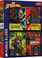 Trefl Puzzle 2 × 200 dílků Spiderman ve dne a v noci 2v1 - Jigsaw Puzzle