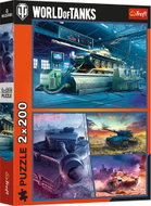 Trefl Puzzle 2 × 200 dílků World of Tanks: Opancéřovaná mise 2v1 - Jigsaw Puzzle