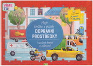 Trefl Moje knížka s puzzle Dopravní prostředky - Jigsaw Puzzle