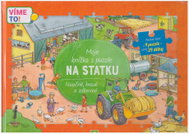 Trefl Moje knížka s puzzle Na statku - Jigsaw Puzzle