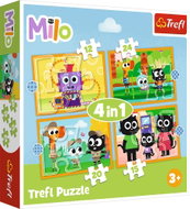 Trefl Puzzle Milo 4in1 (12,15,20,24 pieces) - Jigsaw Puzzle