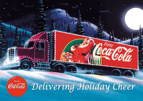 TREFL Puzzle Coca-Cola: Truck 1000 pieces - Jigsaw Puzzle - Main image