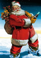 TREFL Puzzle Coca-Cola: Santa Claus ve sněhu 1000 dílků - Jigsaw Puzzle