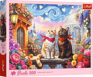 TREFL Puzzle Kočičí láska 500 dílků - Jigsaw Puzzle
