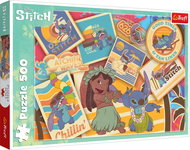 TREFL Puzzle Lilo&Stitch: Razítka 500 dílků - Jigsaw Puzzle