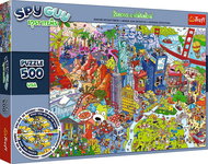 TREFL Puzzle Lost Items Spy Guy: United States of America 500 pieces - Jigsaw Puzzle