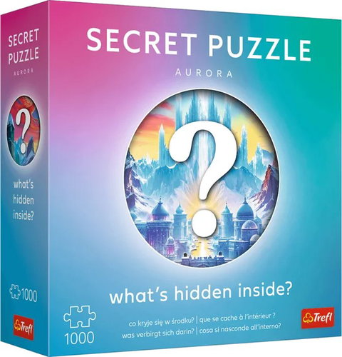 TREFL Puzzle Premium Plus Secret Puzzle: Aurora 1000 pieces - Jigsaw Puzzle - Main image