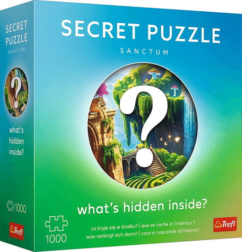 TREFL Puzzle Premium Plus Secret Puzzle: Sanctuary 1000 pieces - Jigsaw Puzzle - Main image