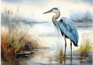 TREFL Puzzle Premium Plus: Volavka v přírodě 1000 dílků - Jigsaw Puzzle