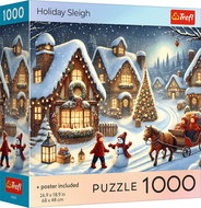 TREFL Puzzle Sváteční sáně 1000 dílků - Jigsaw Puzzle