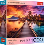 TREFL Puzzle Sunset over paradise 1000 pieces - Jigsaw Puzzle