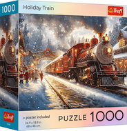 TREFL Puzzle Vánoční vlak 1000 dílků - Jigsaw Puzzle