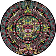 ART PUZZLE Round puzzle Aztec Sun Stone 570 pieces - Jigsaw Puzzle