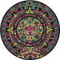Jigsaw Puzzle ART PUZZLE Round puzzle Aztec Sun Stone 570 pieces - Puzzle