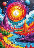 ART PUZZLE Puzzle Chromaverse 1000 pieces - Jigsaw Puzzle