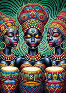 ART PUZZLE Puzzle Tribal rhythm 1000 pieces - Jigsaw Puzzle