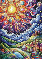 ART PUZZLE Puzzle Kosmický dosah 1500 dílků - Jigsaw Puzzle