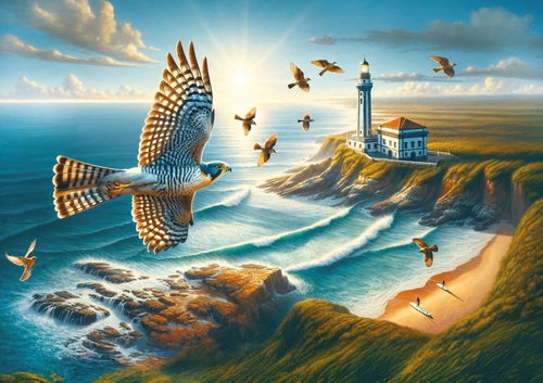 ART PUZZLE Puzzle Guardian of Heaven 2000 pieces - Jigsaw Puzzle - Main image